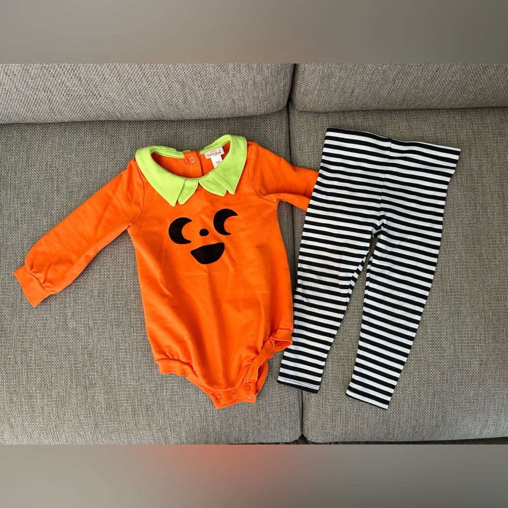 Cat & Jack pumpkin costume